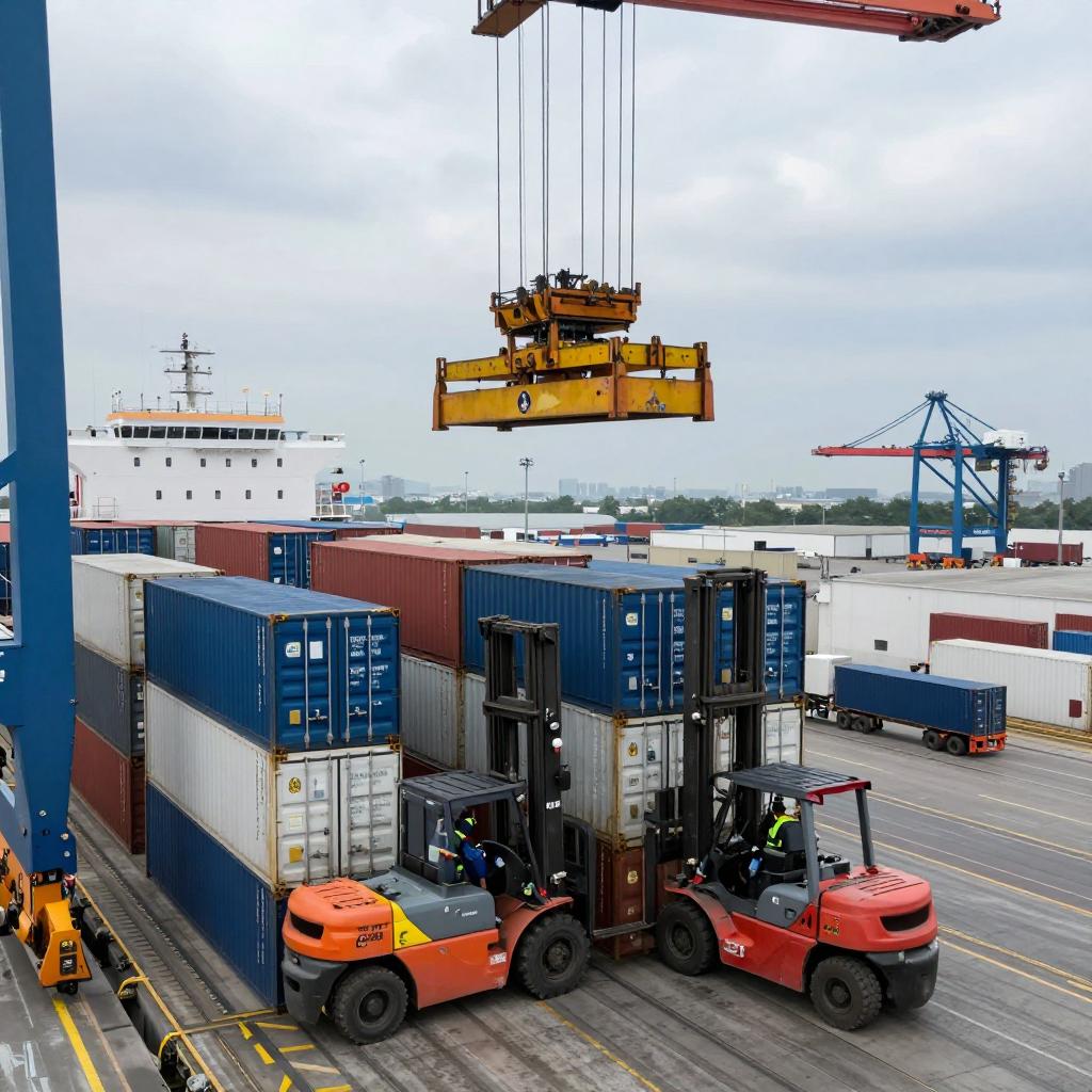 跨境海运中的“门到门”服务是怎么操作的（国际海运干货知识分享）(图2)