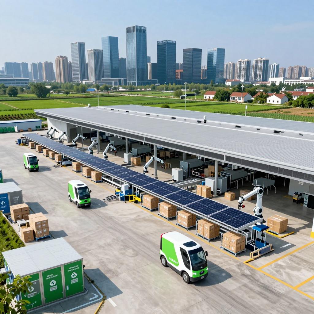 中共中央 国务院：完善城乡物流配送体系，推动配送方式绿色智能转型(图1)