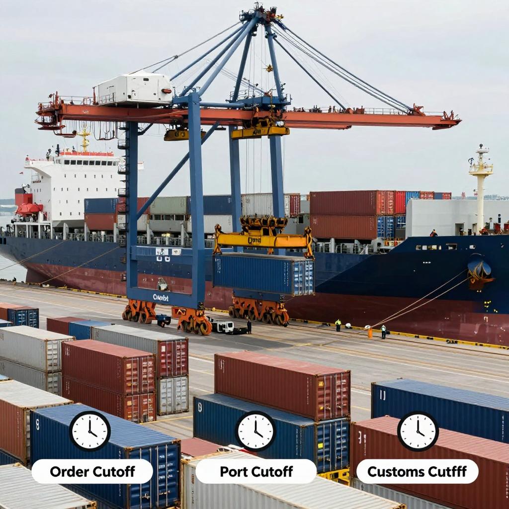 海运中的“截单”“截港”“截关”分别指什么（时间节点怎么把握）(图2)