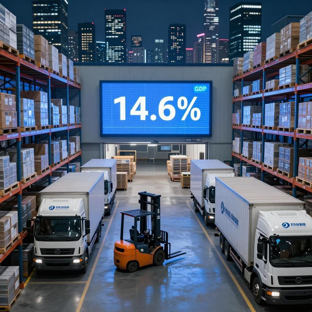 国家发改委：今年社会物流总费用与GDP的比率为14.6%(图1)