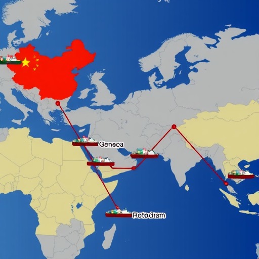 中国到欧洲的海运航线有哪些（地中海、北欧港口该如何选择）(图2)